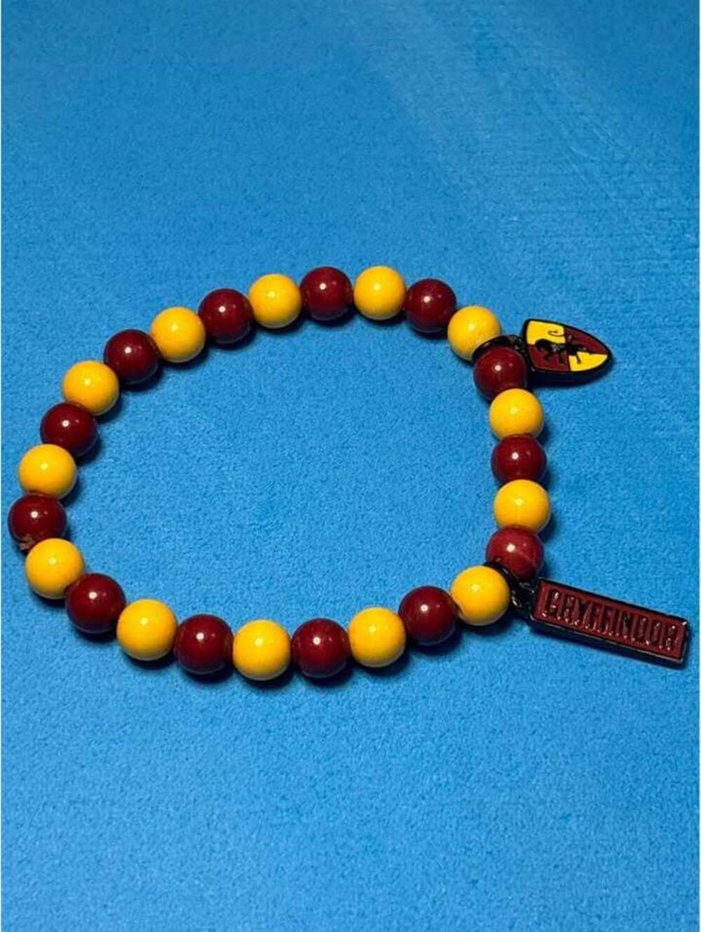 Harry Potter Gryffindor Beaded Bracelet